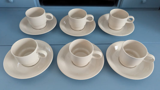 Arabia Inari Kahviastiasto Kuudelle Hengelle (12-osainen, 1978-1992)