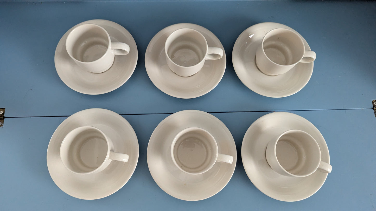 Arabia Inari Kahviastiasto Kuudelle Hengelle (12-osainen, 1978-1992)