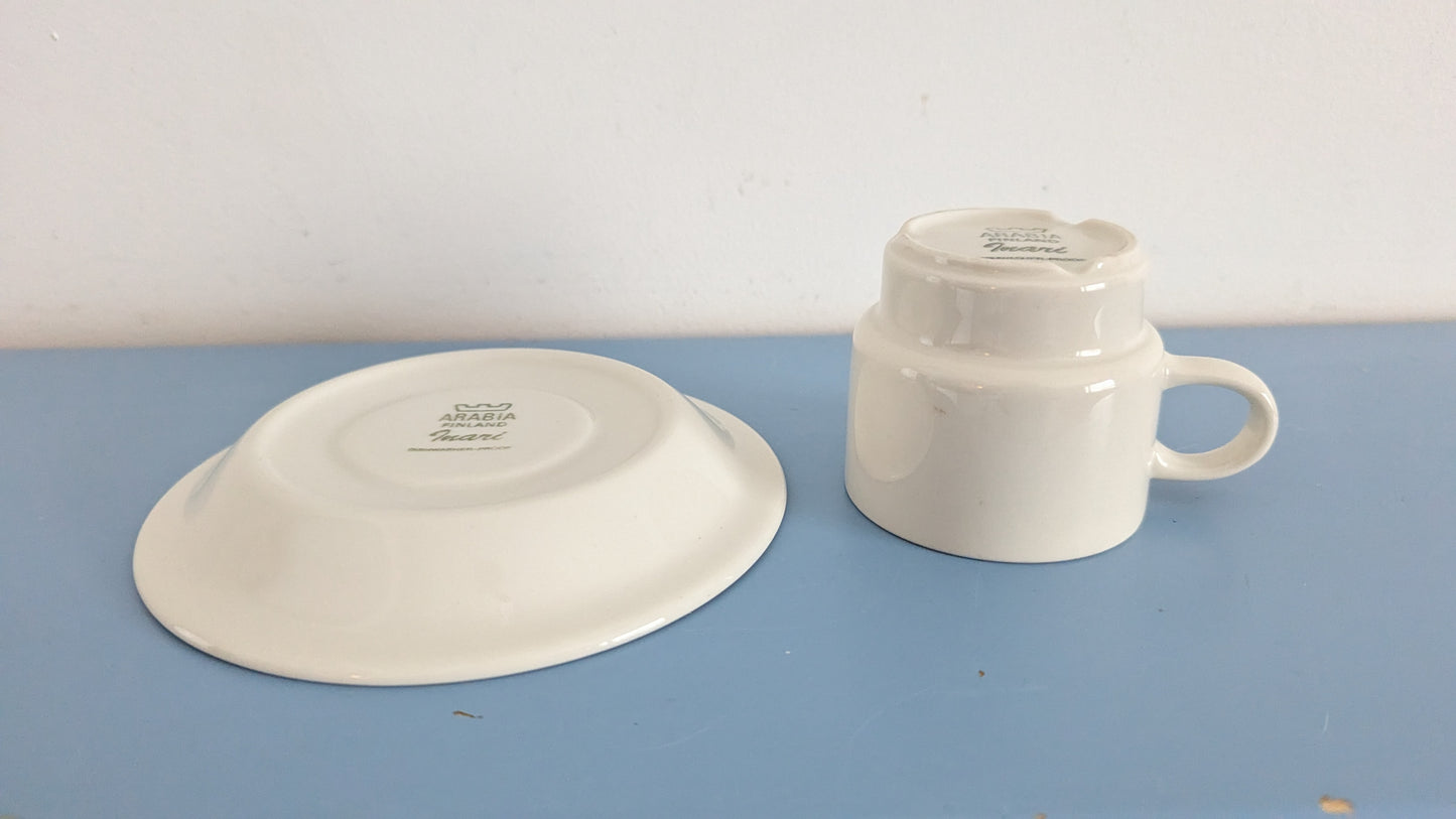 Arabia Inari Kahviastiasto Kuudelle Hengelle (12-osainen, 1978-1992)