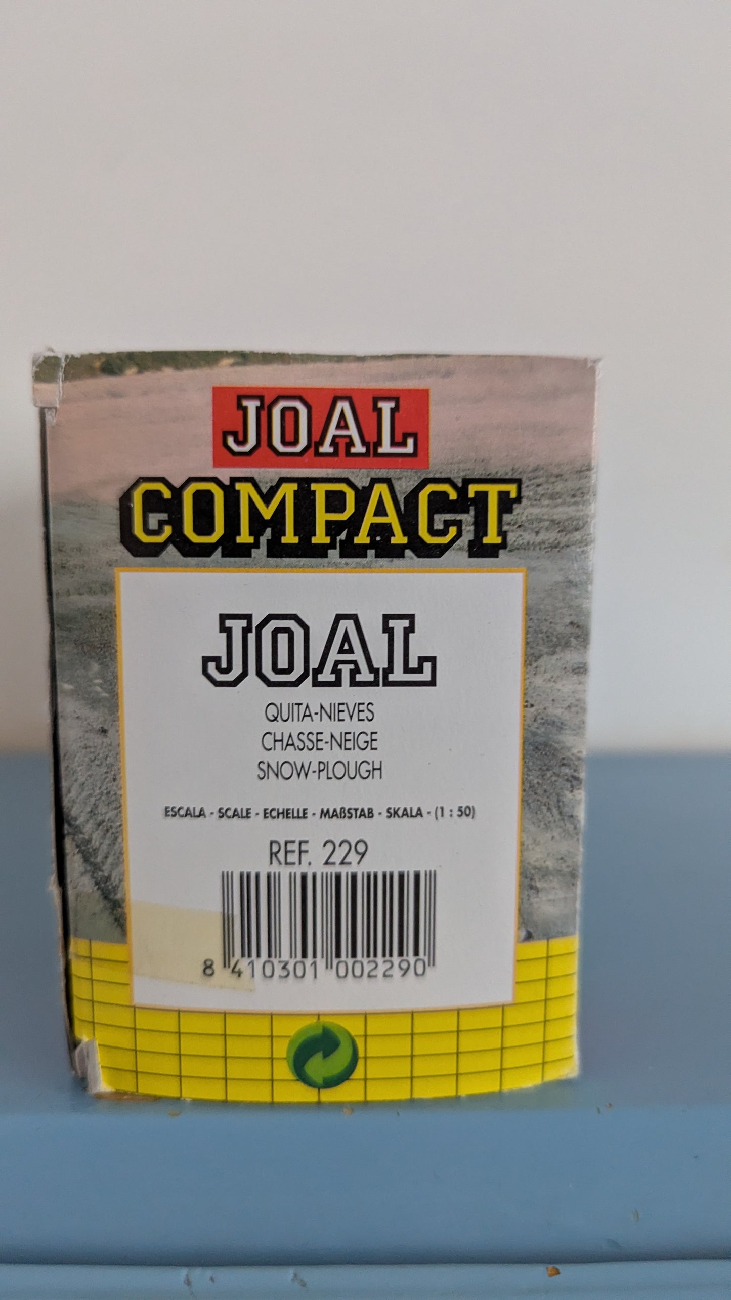 Joal - Compact Snow-Plough / Lumiaura Pienoismalli (Alkuperäisessä Paketissa)