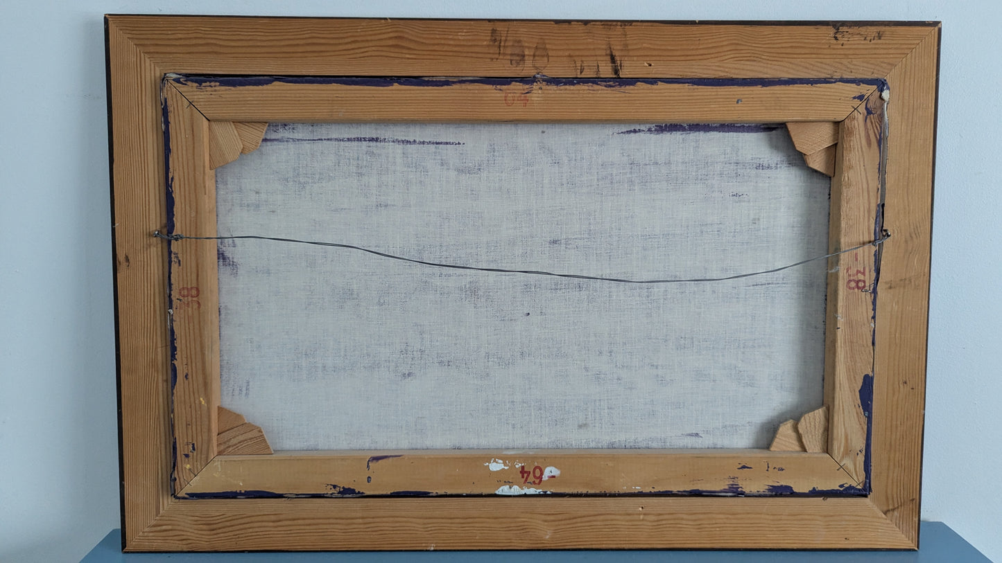 V. Tanttari - Pamir (Signeerattu Öljyvärimaalaus 1978)