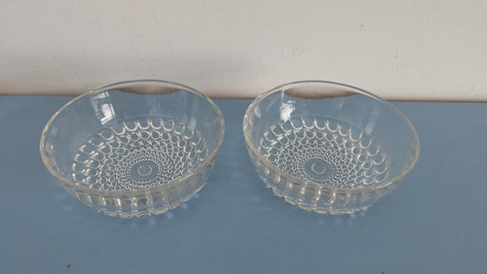 Riihimäen Lasi Merja Annoskulho (3kpl, 1974-1976, Tamara Aladin)