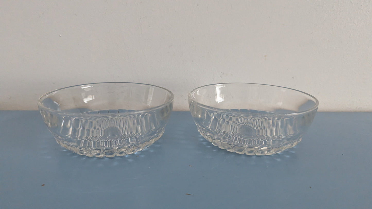 Riihimäen Lasi Merja Annoskulho (3kpl, 1974-1976, Tamara Aladin)