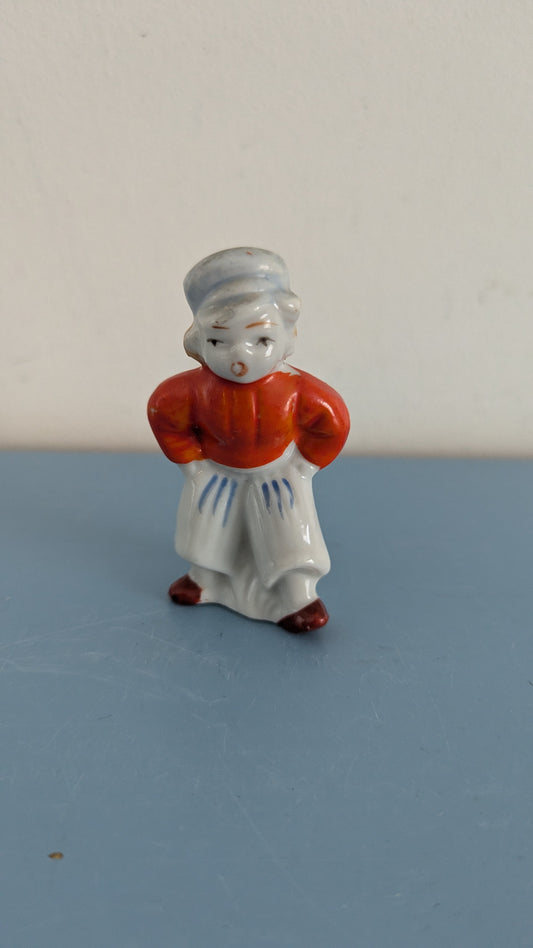 Pieni Hollantilaispoika Figuuri (1950-luku, Japani)