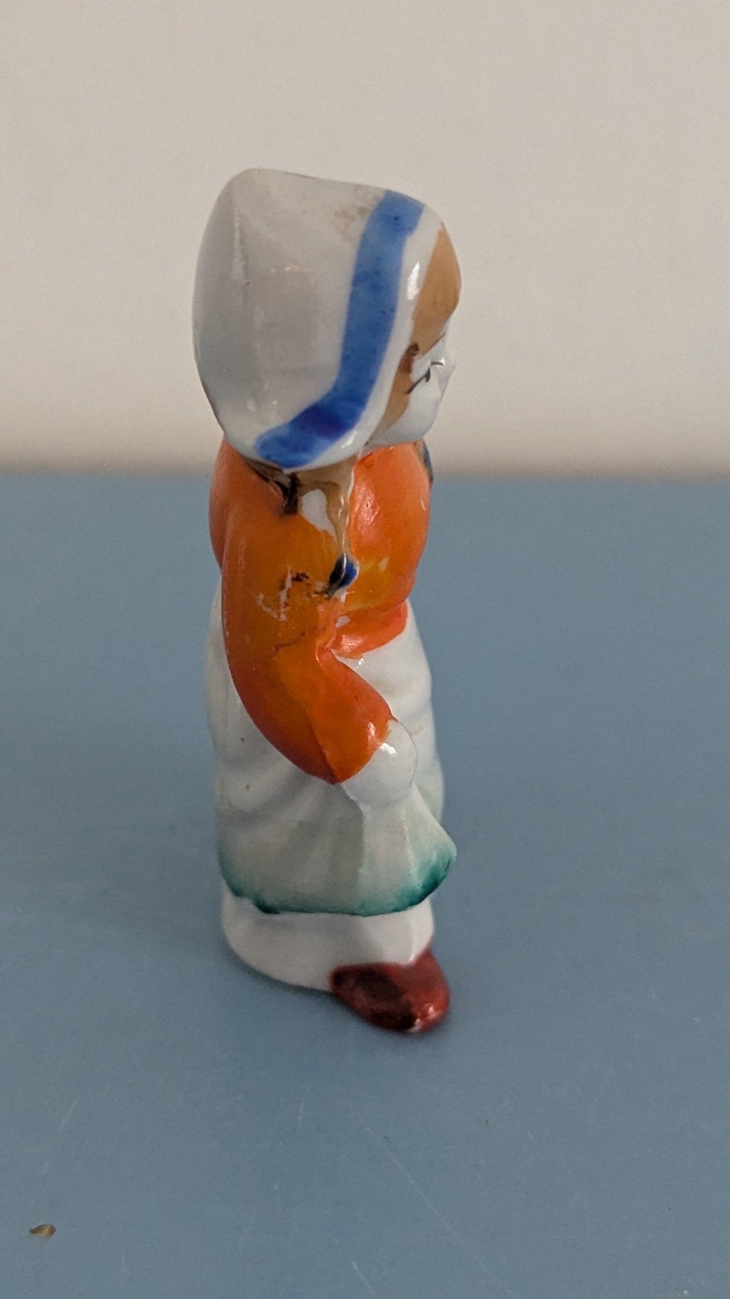 Pieni Hollantilaistyttö Figuuri (1950-luku, Japani)