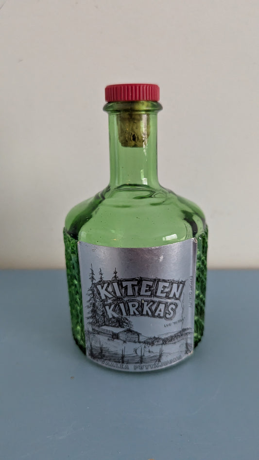 Riihimäen Lasi Flindari Pullo (1964-1968, Kiteen Kirkas, Nanny Still)