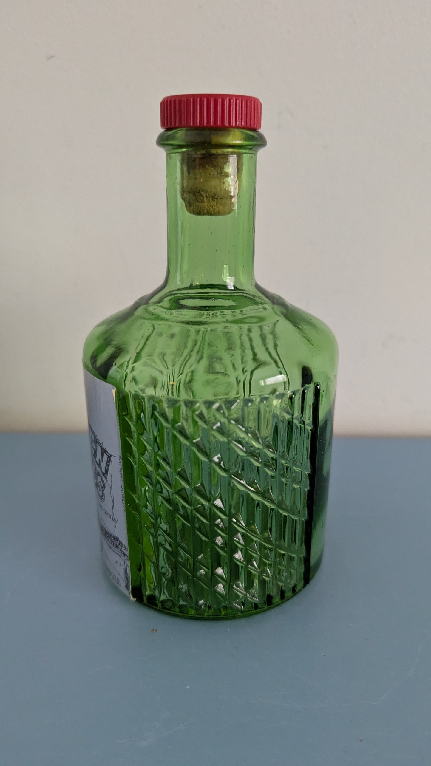 Riihimäen Lasi Flindari Pullo (1964-1968, Kiteen Kirkas, Nanny Still)