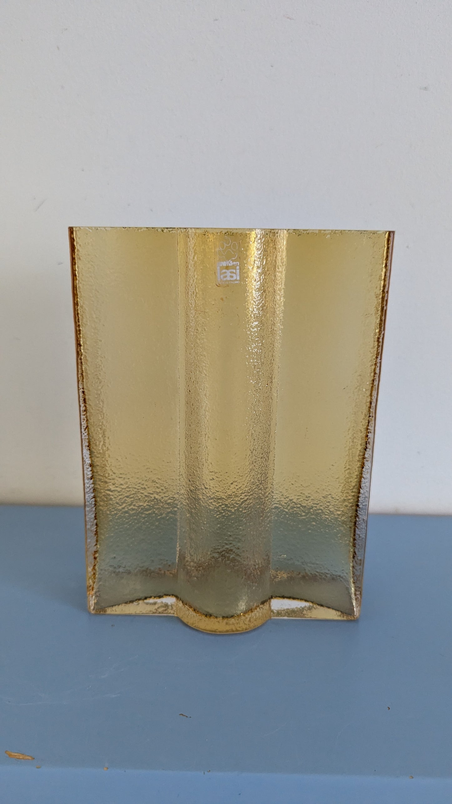 Riihimäen Lasi Railo Maljakko (1974-1975, Nanny Still)