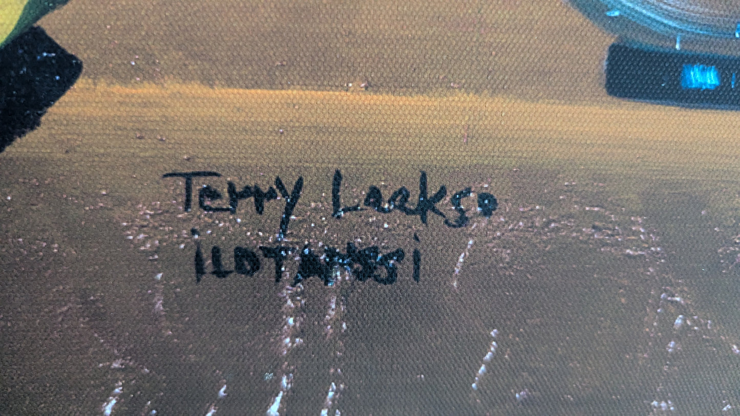 Terry Laakso - Ilotanssi (Signeerattu Vedos Kankaalle)