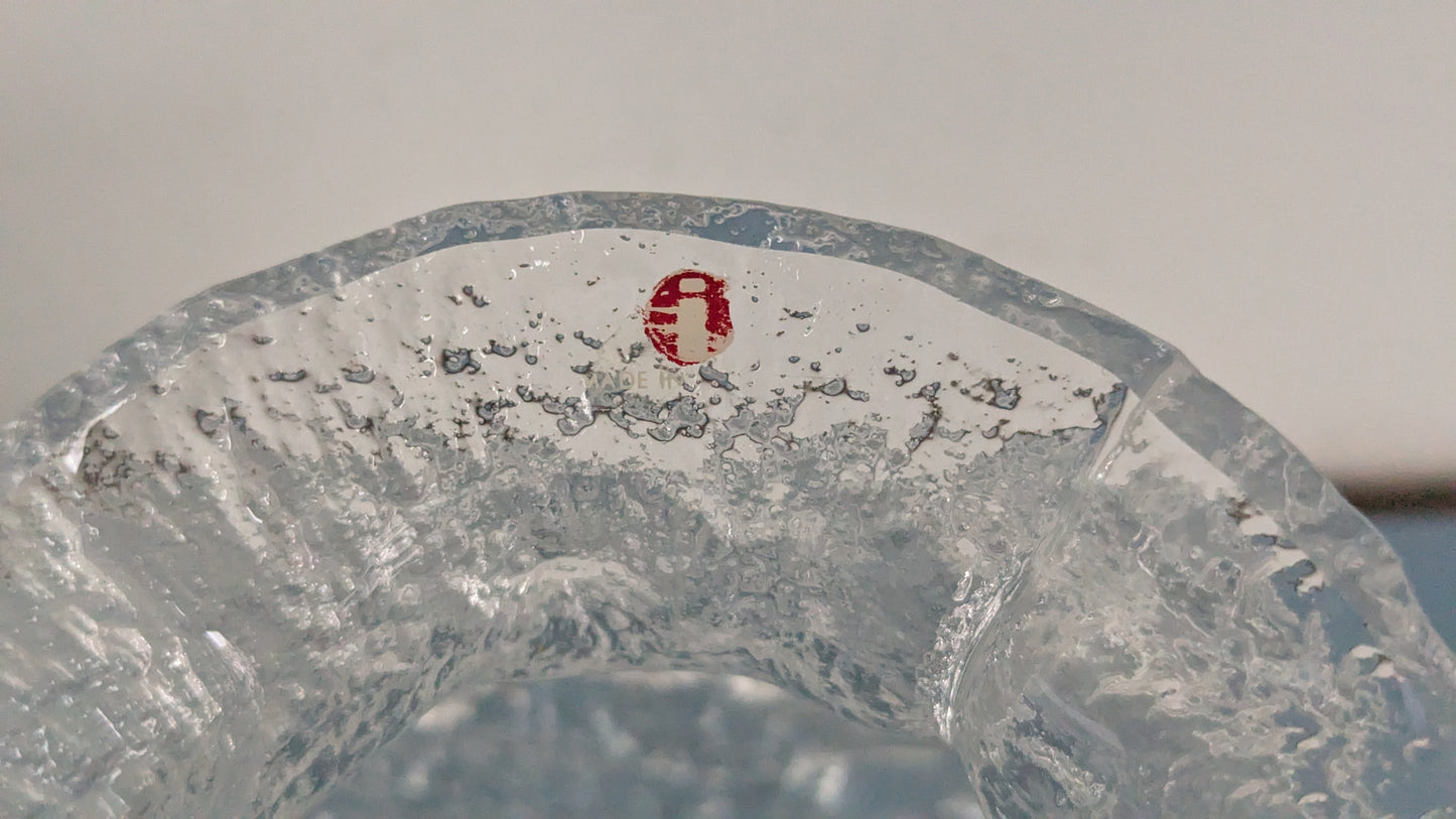 Iittala Crocus Maljakko (1968, Signeerattu, Timo Sarpaneva)