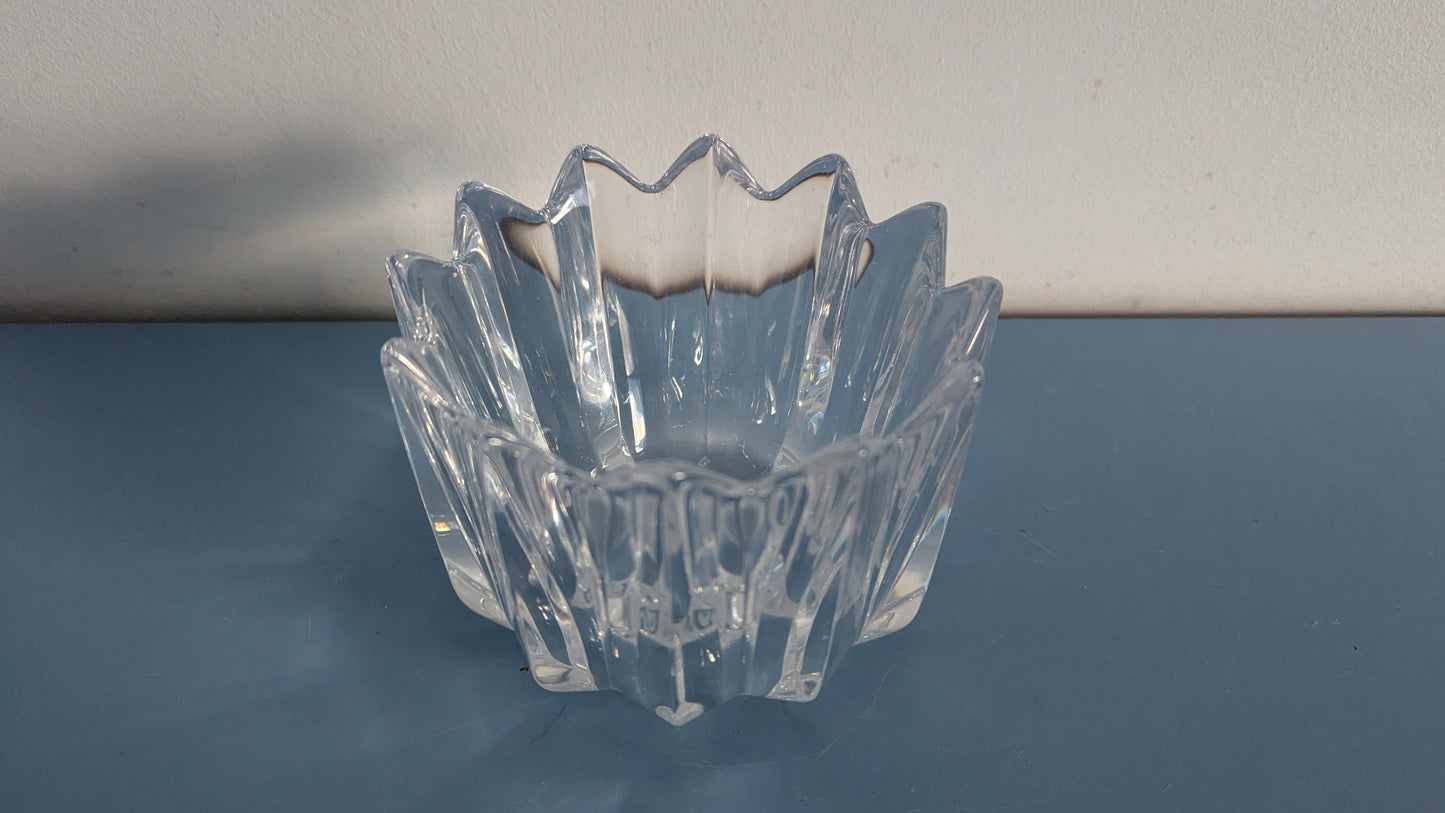 Orrefors - Fleur Kristallimalja / Malja (1985-1996, Jan Johansson)