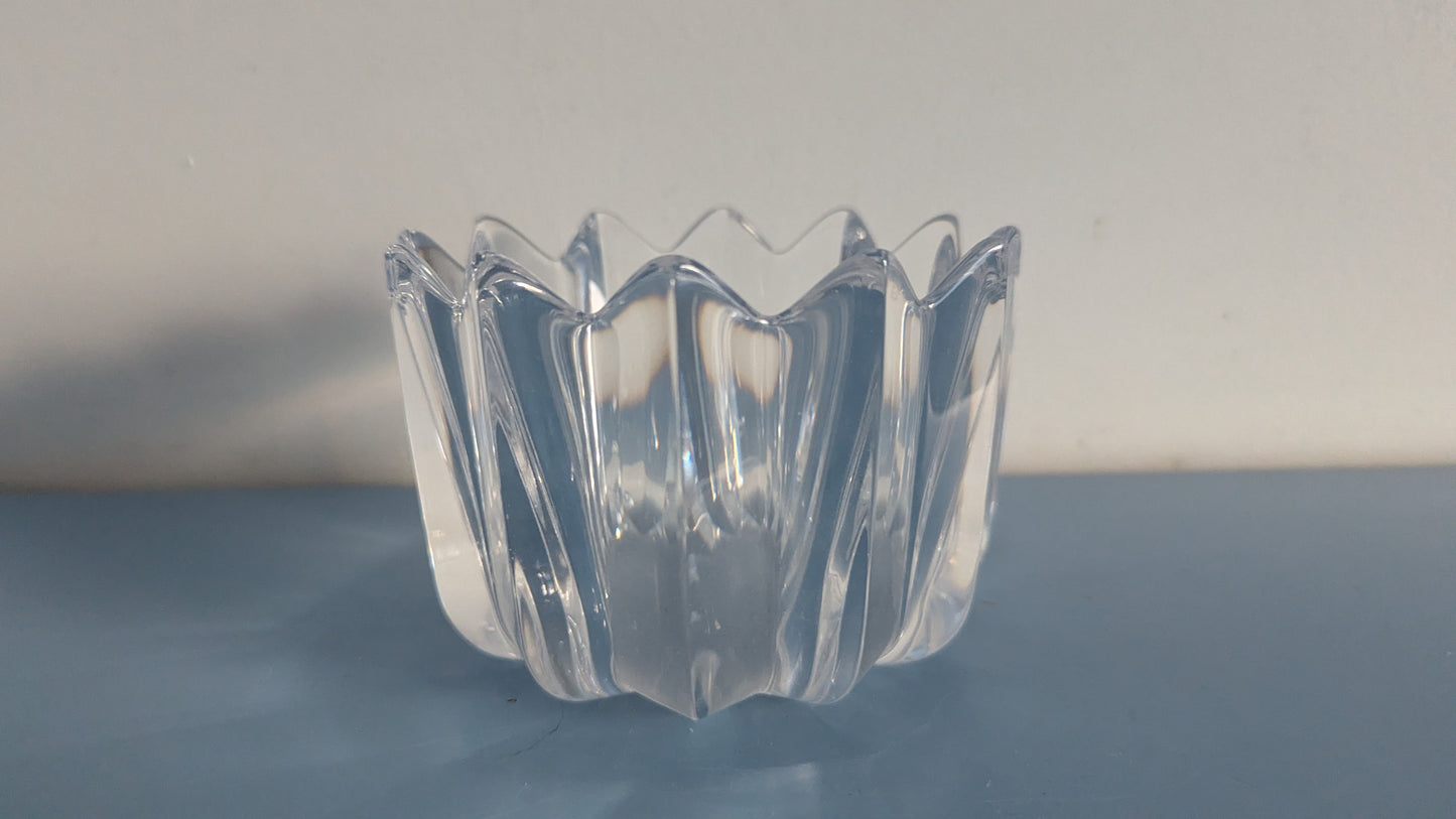 Orrefors - Fleur Kristallimalja / Malja (1985-1996, Jan Johansson)