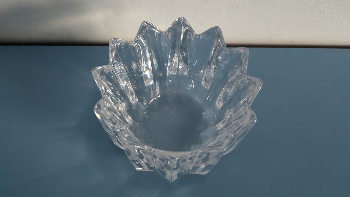 Orrefors - Fleur Kristallimalja / Malja (1985-1996, Jan Johansson)