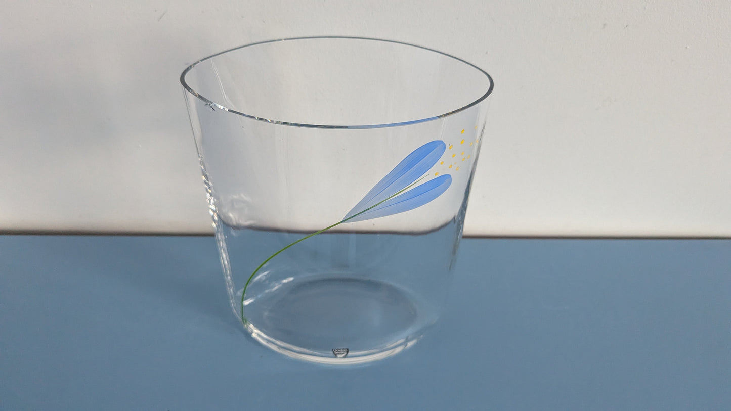 Orrefors - Crocus Maljakko (Signeerattu, Anne Nilsson / Arne Lindblom)