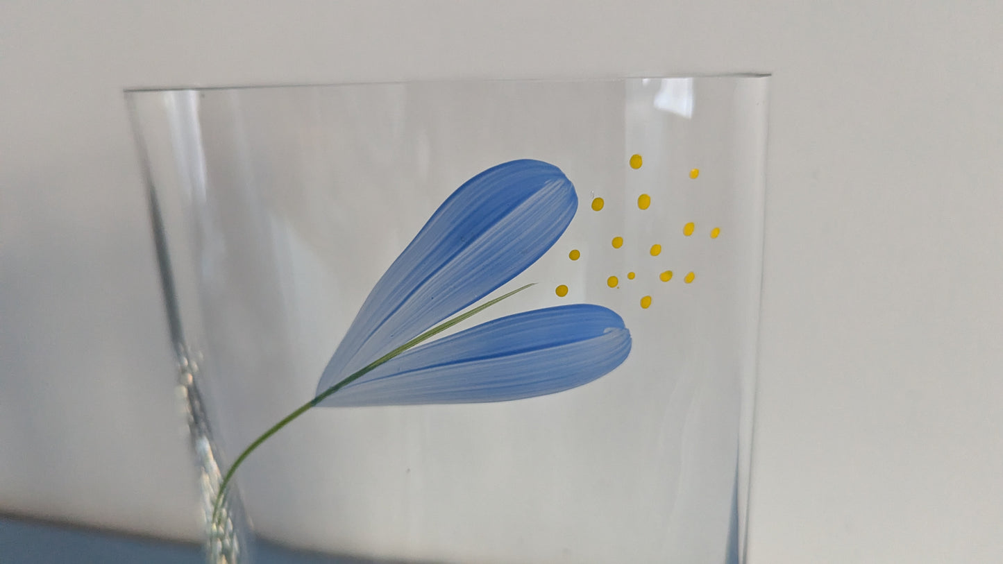 Orrefors - Crocus Maljakko (Signeerattu, Anne Nilsson / Arne Lindblom)