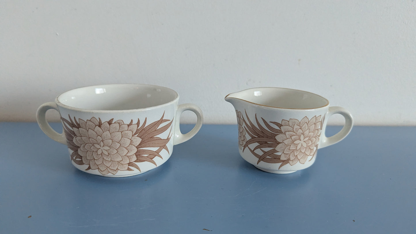 Arabia Pulmu Sokerikko ja Kermakko (1969-1973, Raija Uosikkinen)