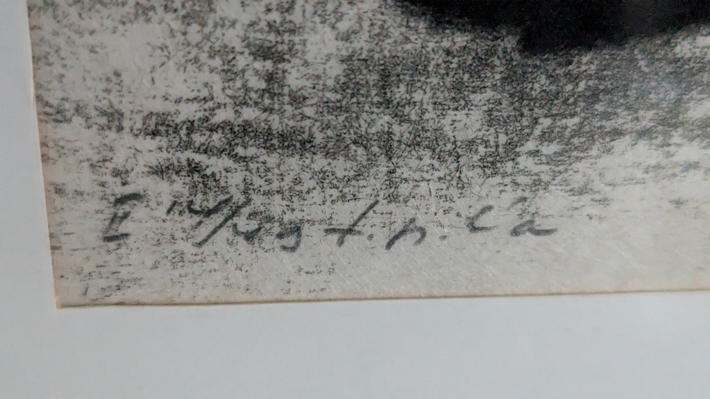 Veikko Arosara - Savut (Signeerattu Puupiirros 1966)