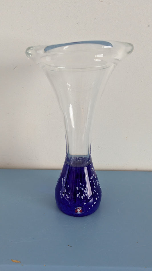 Studiolasi - Maljakko / Koiranluumaljakko (Korkeus: 24cm, Tarra Paikalla)