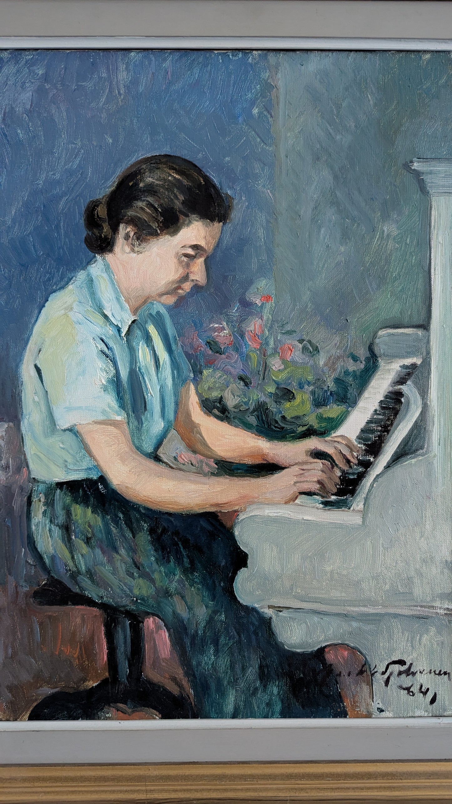 Jaakko Tolvanen - Signeerattu Öljyvärimaalaus (1964)