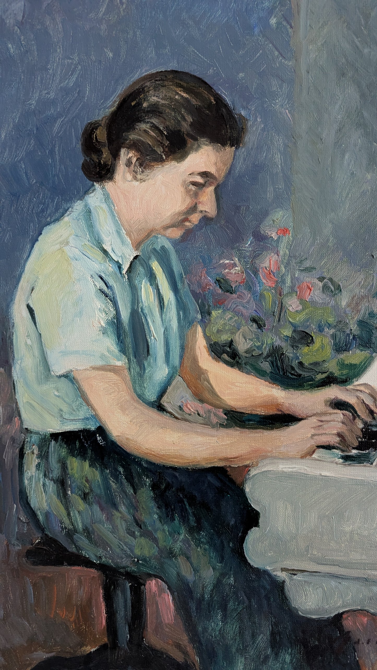 Jaakko Tolvanen - Signeerattu Öljyvärimaalaus (1964)