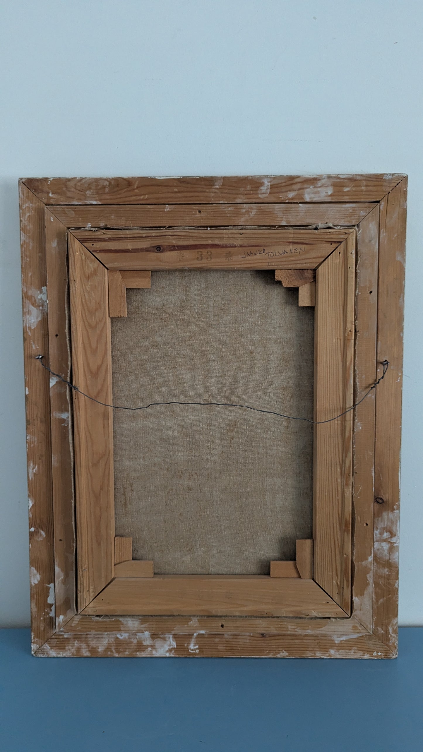 Jaakko Tolvanen - Signeerattu Öljyvärimaalaus (1964)