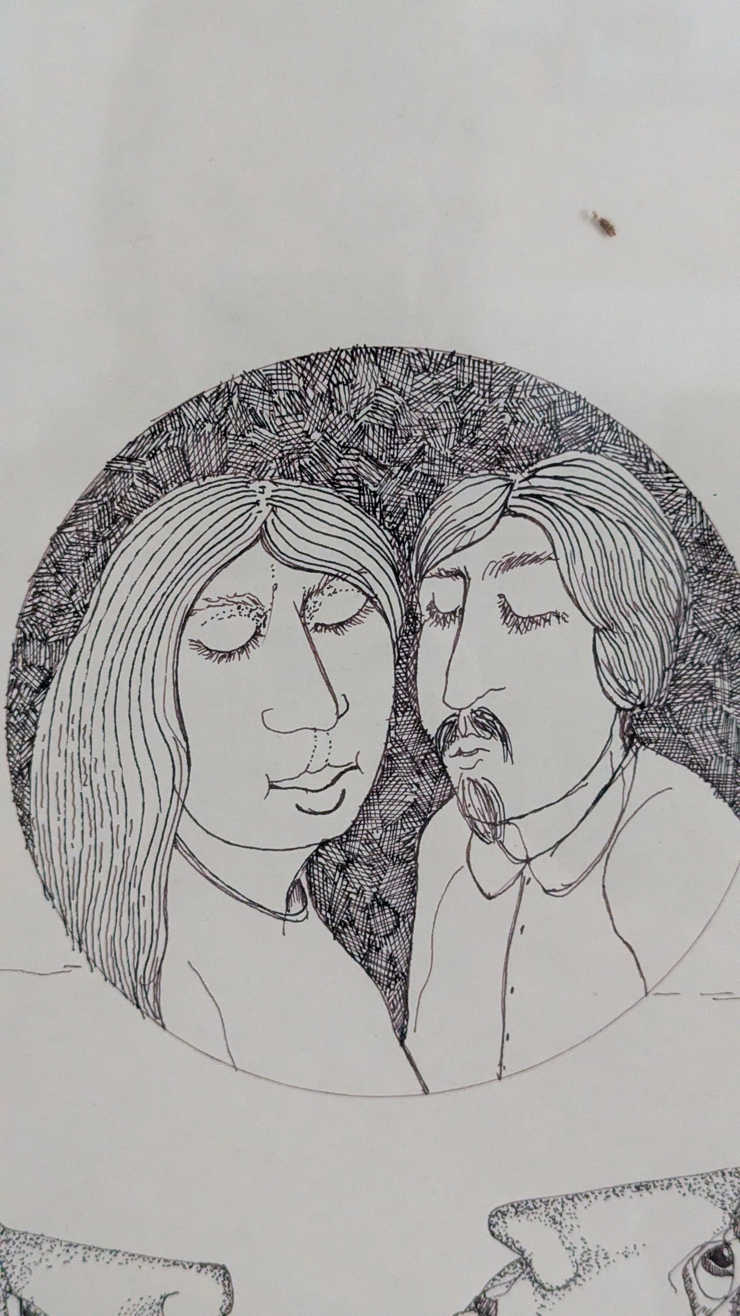 Pertti Kolehmainen - Kadehtivat (Signeerattu Tussityö 1976)