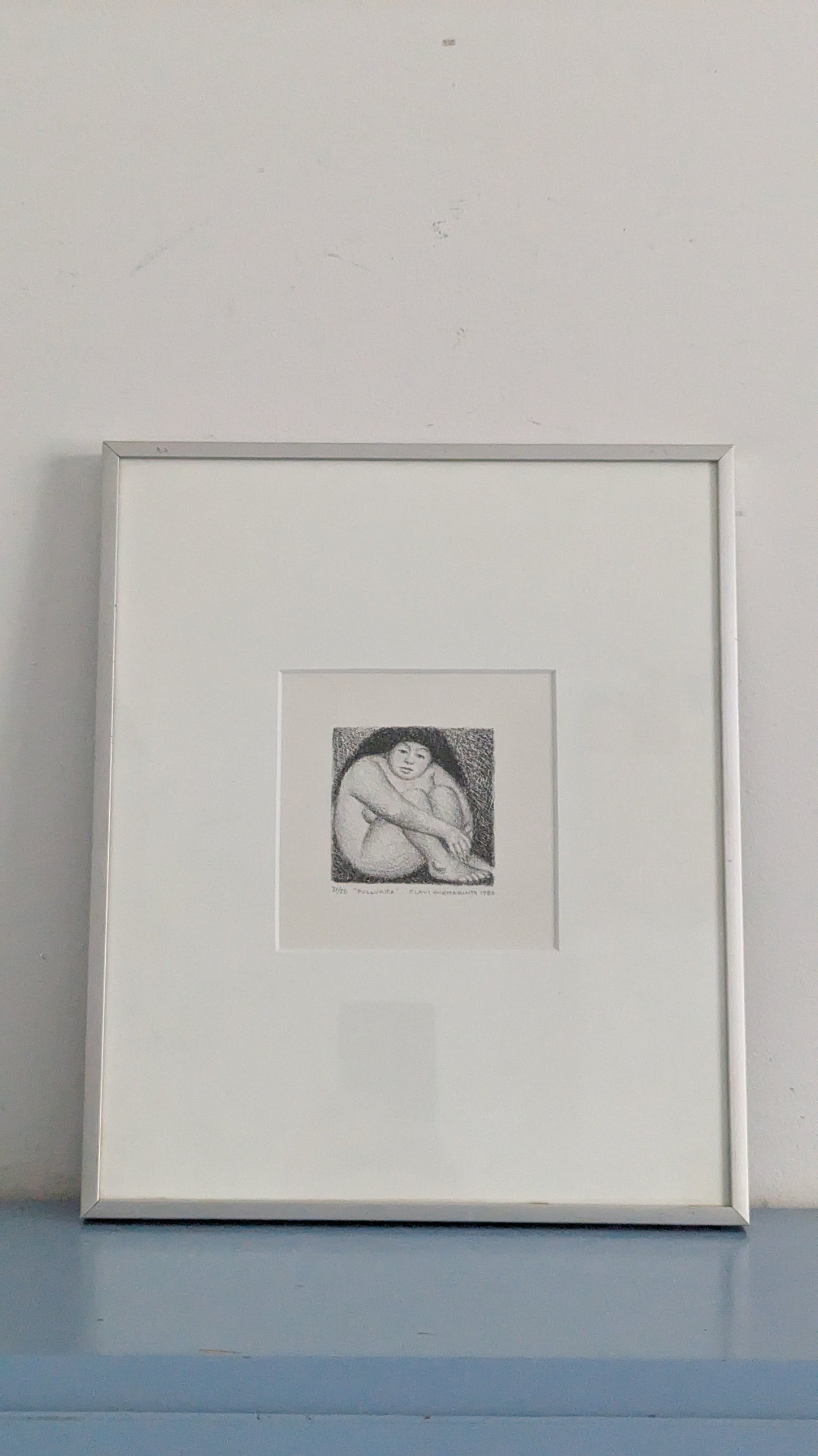 Olavi Hurmerinta - Pullukka (Signeerattu Litografia 1980)