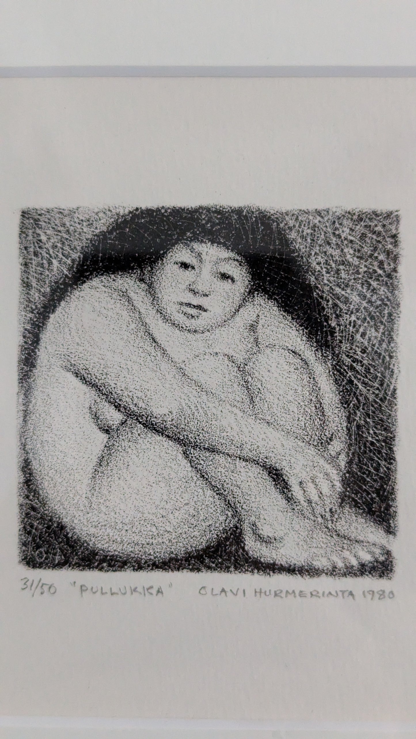 Olavi Hurmerinta - Pullukka (Signeerattu Litografia 1980)
