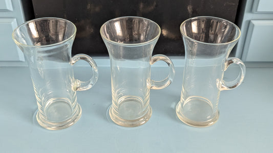 Nuutajärvi - Nuutajärvi Irish Coffee Juomalasi (3kpl, 1970-1994, Heikki Orvola)