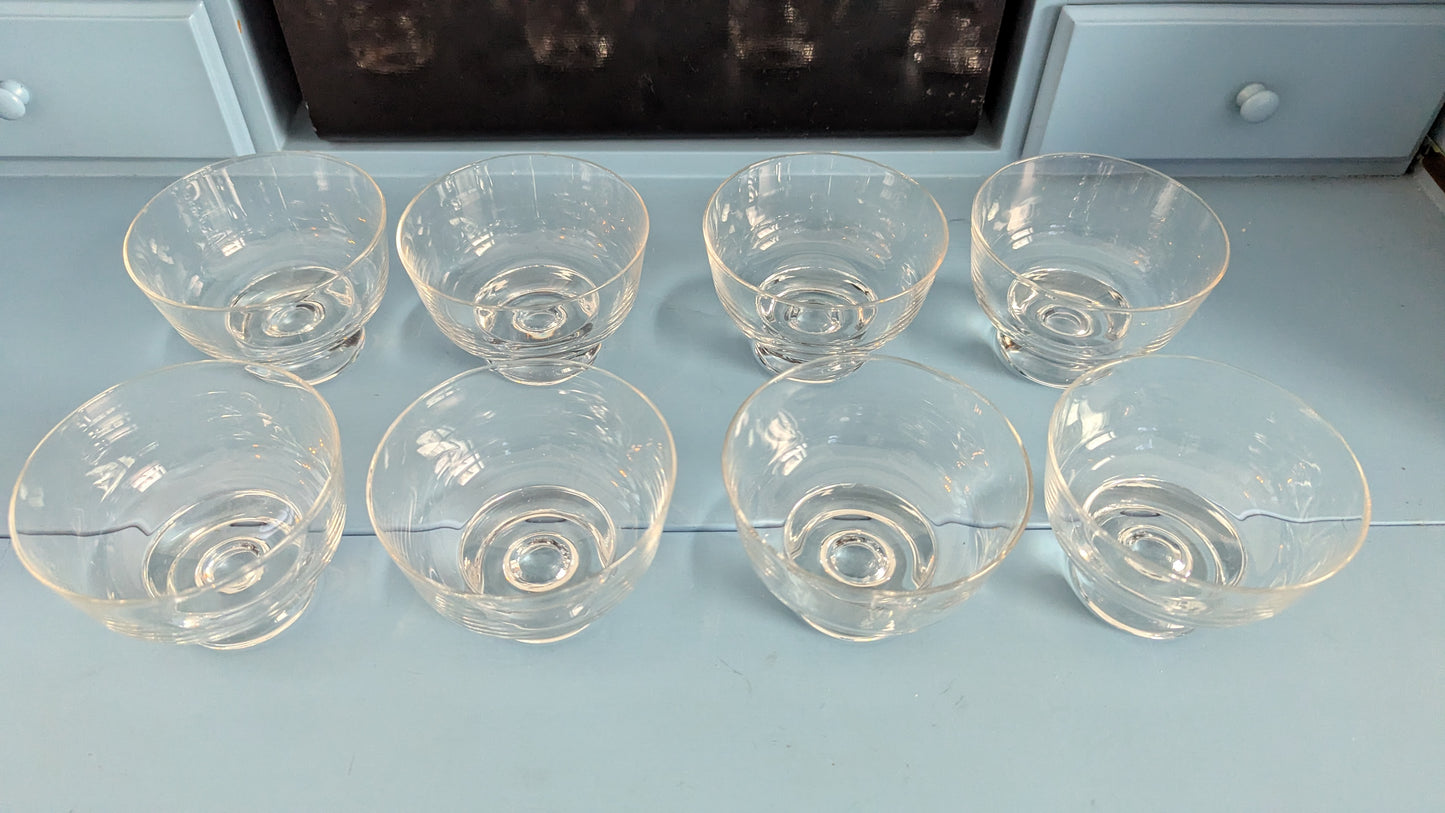 Iittala Future Annoskulho / Jälkiruokakulho (8kpl, 1958-1972, Tapio Wirkkala)