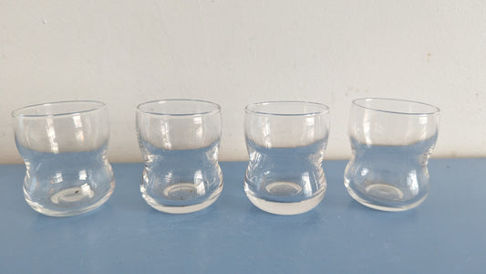 Iittala Paula Snapsilasi (4kpl, 5cl, 1978-1989, Jorma Venola)