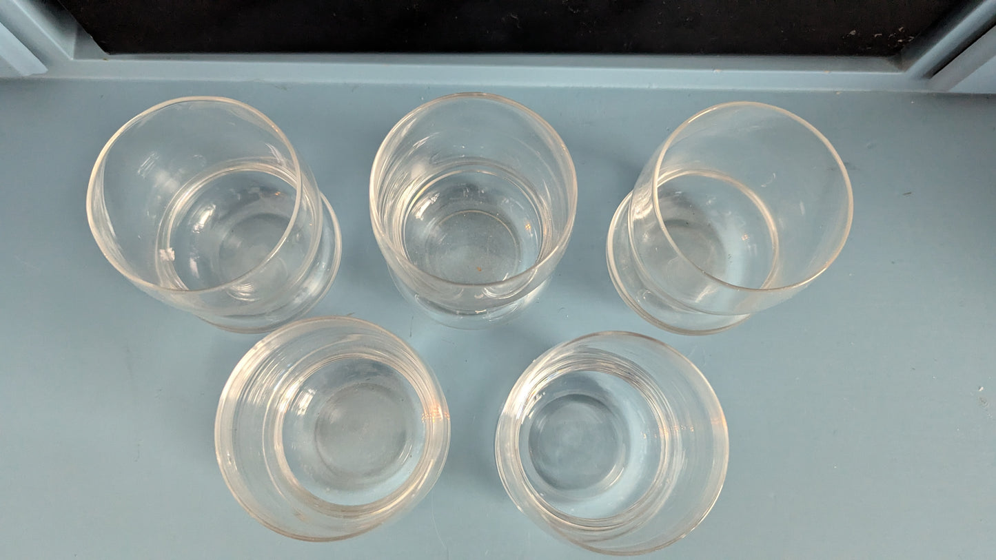 Iittala Paula Juomalasi / Kuumajuomalasi (5kpl, 22cl, 1978-1989, Jorma Venola)