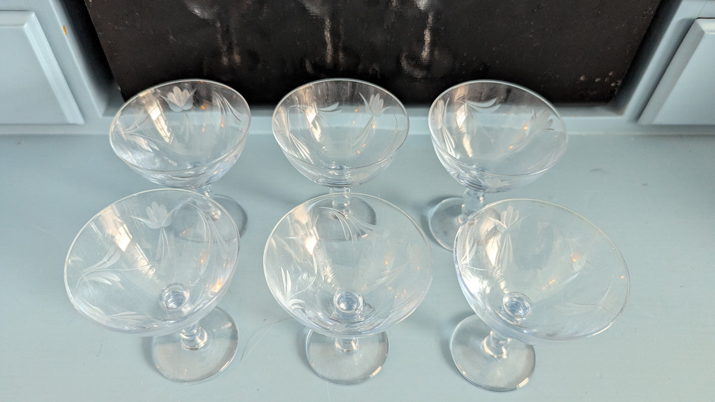 Kumela 517=3003 Liköörilasi (6kpl, 1940-luku-1968, Ilmari Kumela)