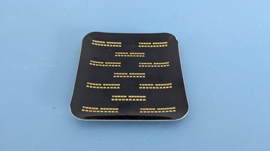 Turun Seudun Osuuskassa Tuhkakuppi (Alumiininen)