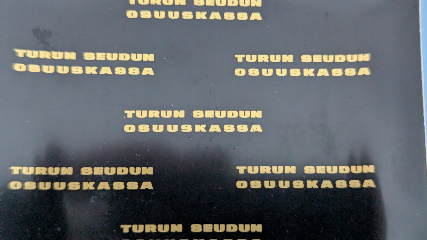 Turun Seudun Osuuskassa Tuhkakuppi (Alumiininen)