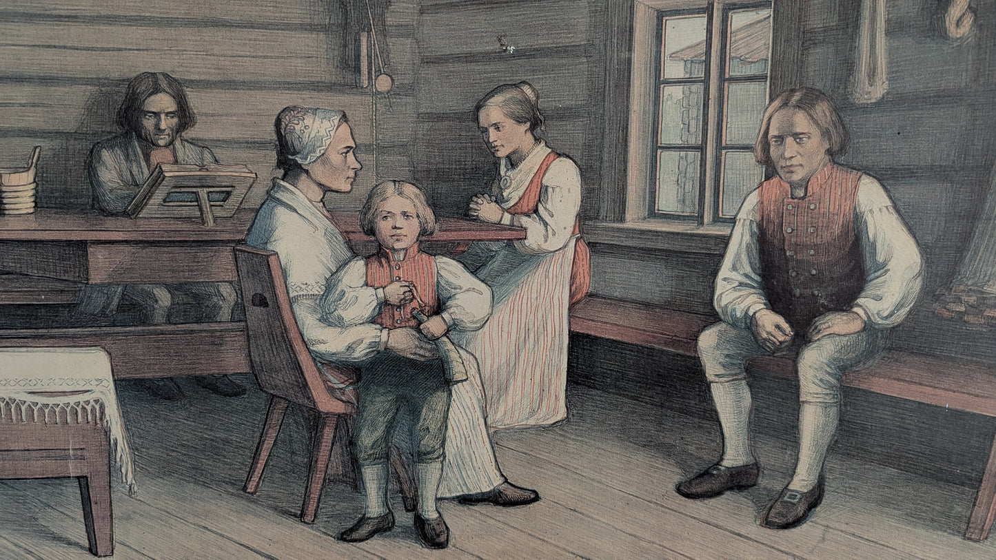 Opetustaulu - Hartaushetki (1905, K. Heikkilä)