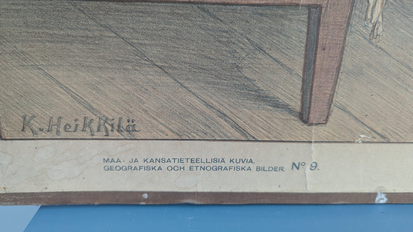 Opetustaulu - Hartaushetki (1905, K. Heikkilä)