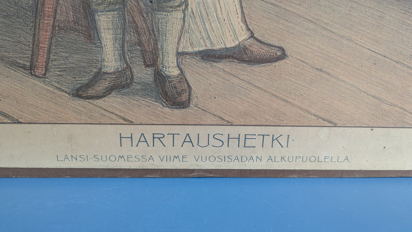 Opetustaulu - Hartaushetki (1905, K. Heikkilä)