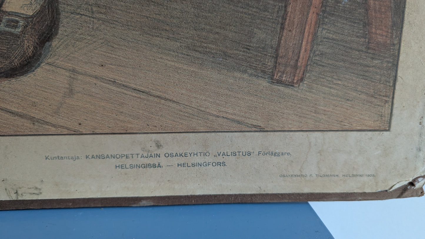 Opetustaulu - Hartaushetki (1905, K. Heikkilä)