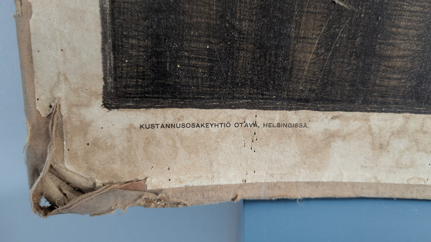 Opetustaulu - Kaarle Knuutinpoika Lähdössä Viipurin Linnasta (1904, Albert Gebhard)