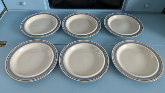 Arabia Uhtua Leipälautanen / Leivoslautanen (6-osaa, 1982-1999, Inkeri Leivo)