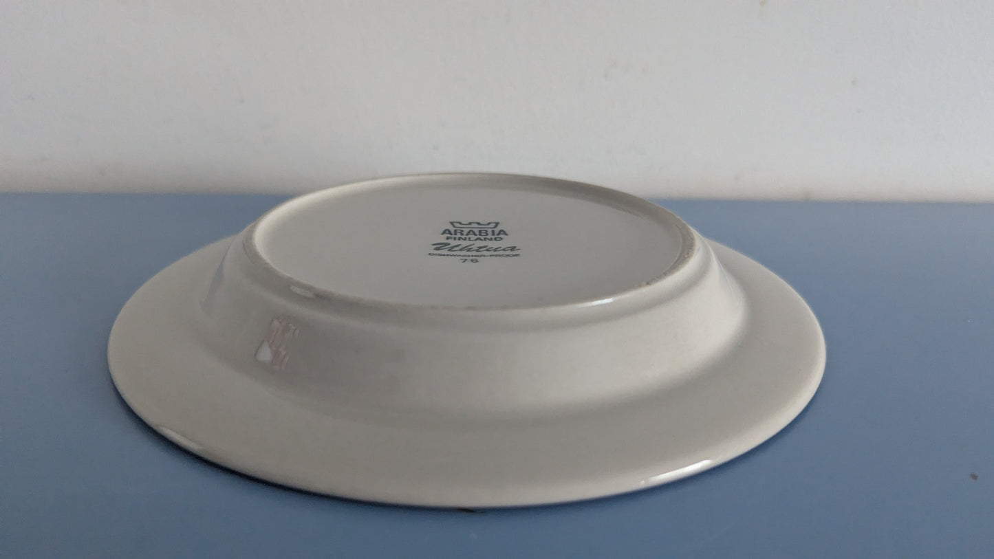 Arabia Uhtua Leipälautanen / Leivoslautanen (6-osaa, 1982-1999, Inkeri Leivo)