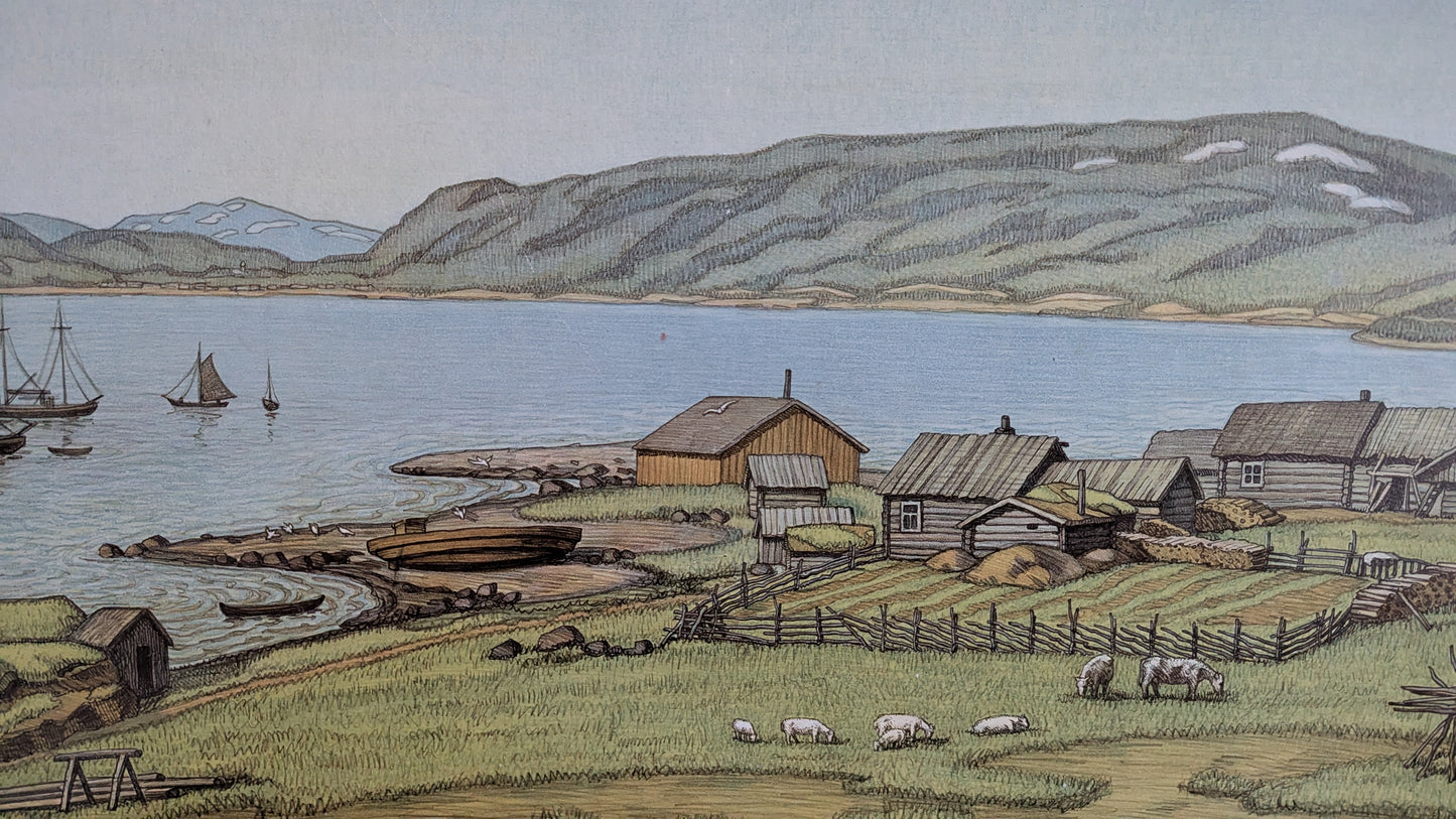 Opetustaulu - Petsamovuonon Perukka (1927, Vihtori Ylinen)
