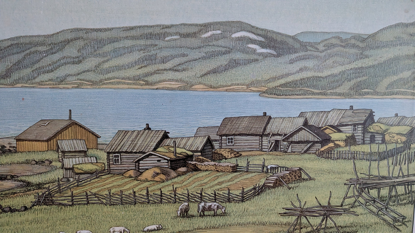 Opetustaulu - Petsamovuonon Perukka (1927, Vihtori Ylinen)