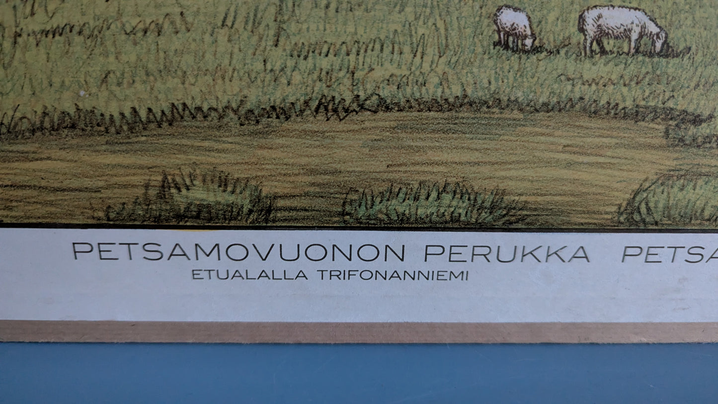 Opetustaulu - Petsamovuonon Perukka (1927, Vihtori Ylinen)
