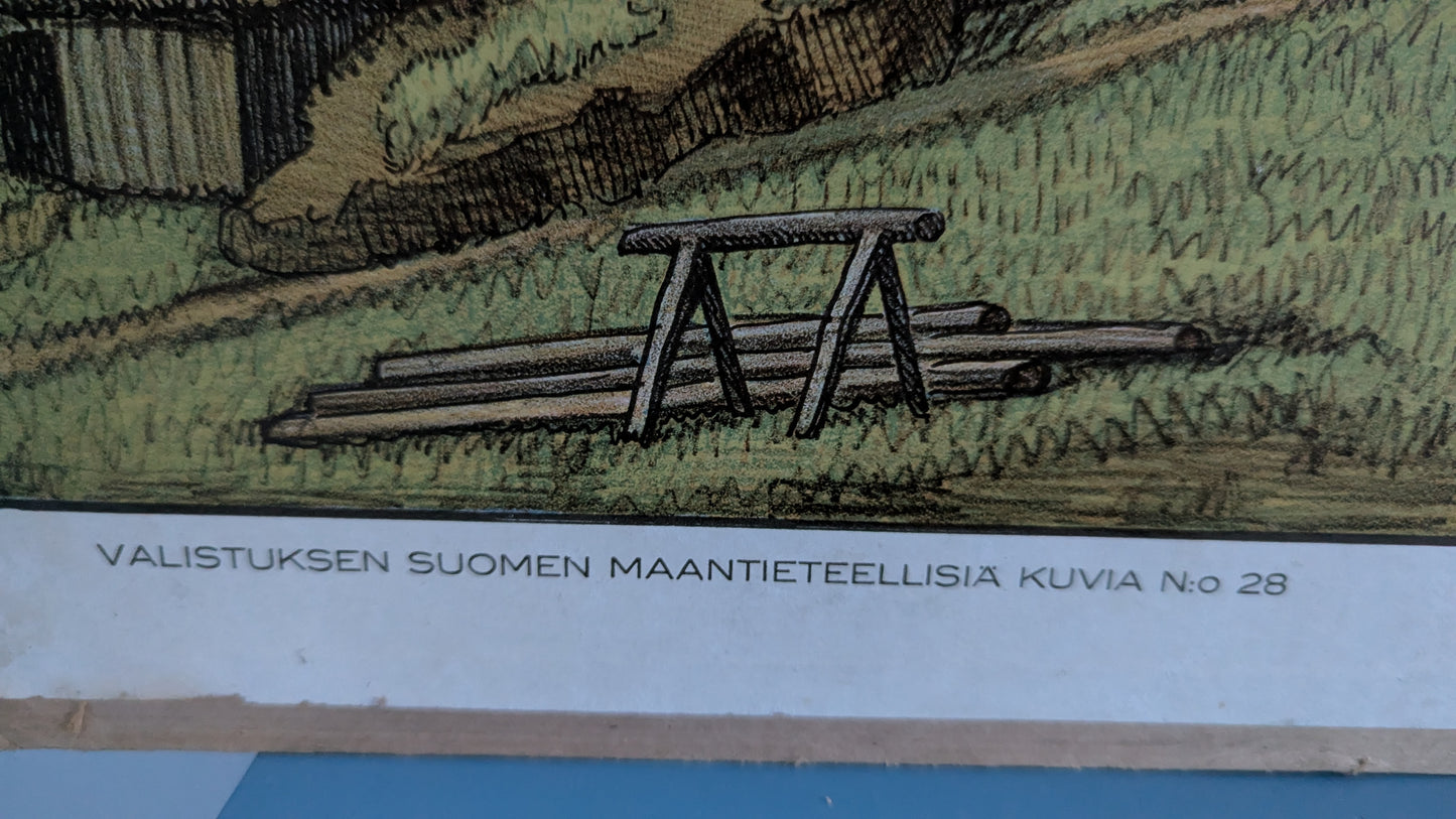 Opetustaulu - Petsamovuonon Perukka (1927, Vihtori Ylinen)