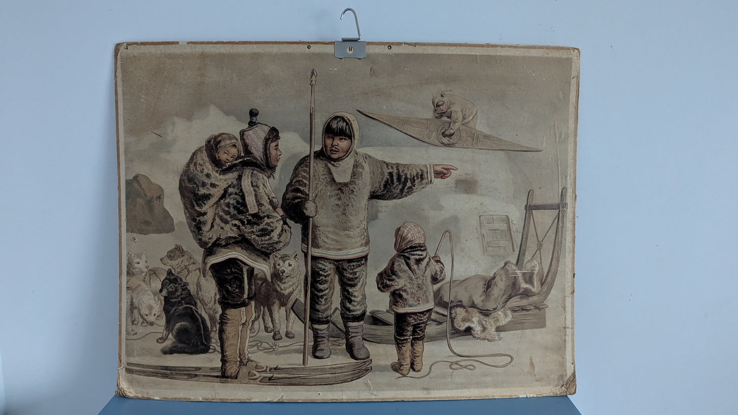 Opetustaulu - Eskimot