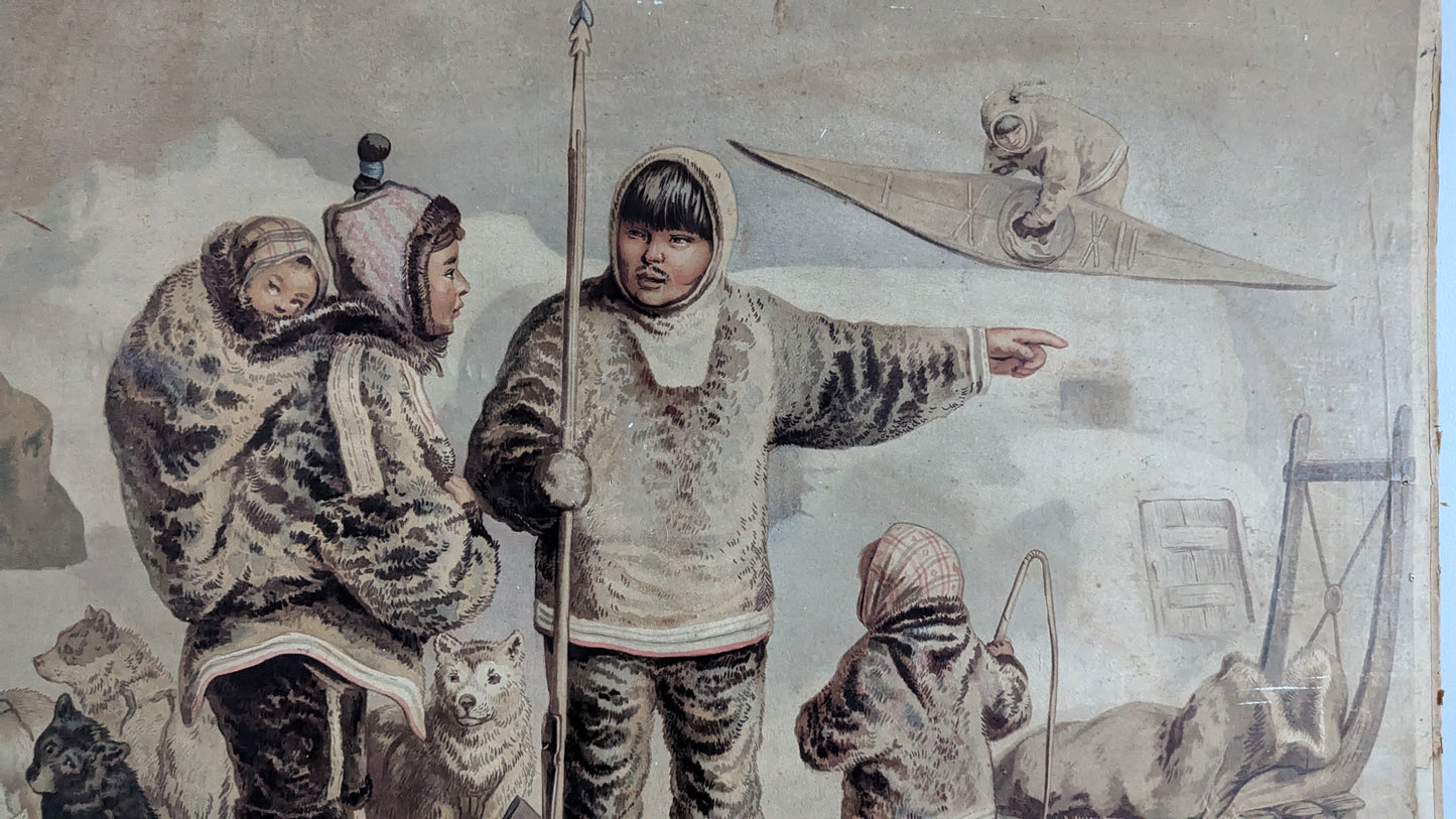 Opetustaulu - Eskimot