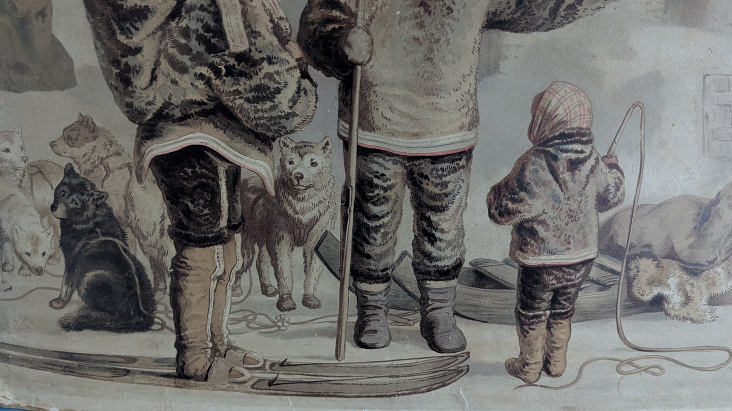 Opetustaulu - Eskimot