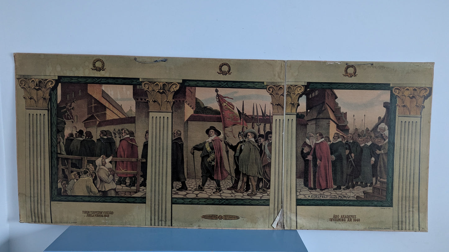 Opetustaulu Turun Yliopiston Vihkijäisjuhla 1640 (Albert Edelfelt / Louis Sparre)